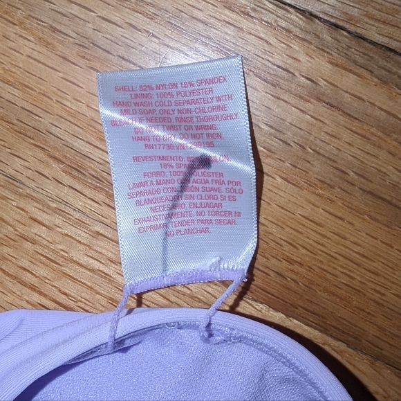 Lilac Purple Bikini Swim Bottom Cheeky Xhilaration 2X - Picture 5 of 5
